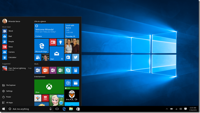 Windows10-Start